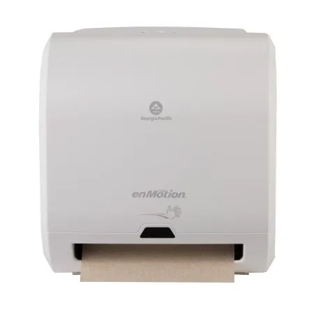 Georgia Pacific - enMotion Impulse 8 - 59437A - Paper Towel Dispenser enMotion Impulse 8 Translucent White Touch Free 1 Roll Wall Mount