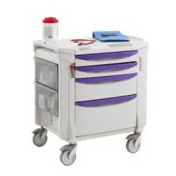 Intermetro Industries - Flexline - FLNURSE - Storage Narrow Nurse Server Cart Flexline