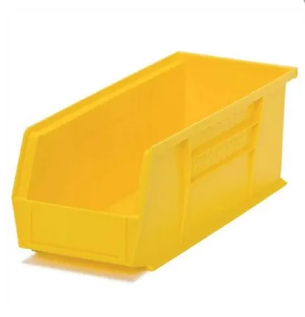 Market Lab - 6035-YL - Storage Bin Yellow Industrial Grade Polymers 5 X 5-1/2 X 14-3/4 Inch