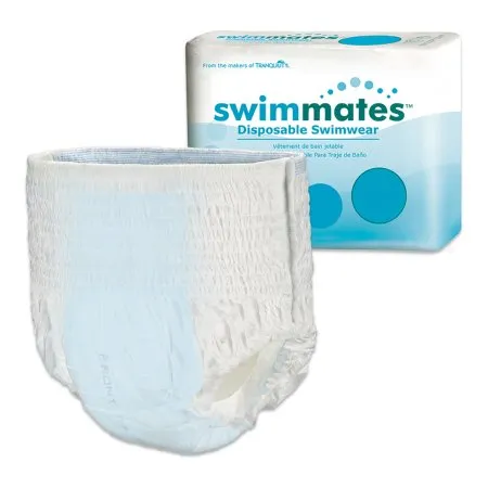 PBE - Principle Business Enterprises - From: 2844 To: 2848  Principle Business Enterprises   Swimmates Unisex Adult Bowel Containment Swim Brief Swimmates Pull On with Tear Away Seams Small Disposable Moderate Absorbency