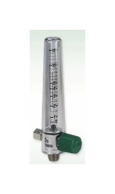 Precision Medical - 8MFA1001 - Precision Medical Oxygen Flowmeter Adjustable 0 - 15 Lpm 1/8 Inch Npt Female Connector