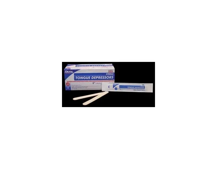 Dukal - From: 9001 To: 9004  Tongue Depressor  6 Inch Length Wood
