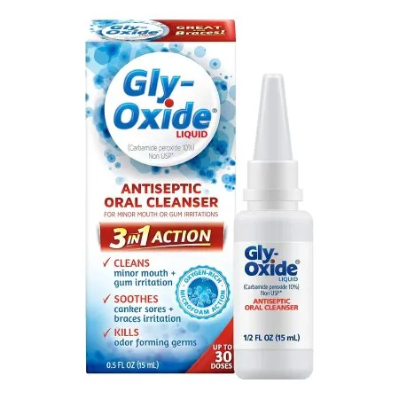 Medtek - Gly-Oxide - 04203710475 - Oral Cleanser Gly-oxide 0.5 Oz.