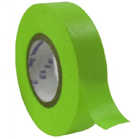 Precision Dynamics - Time - T-512-3 - Blank Label Tape Time Multipurpose Label Green Vinyl 1/2 X 500 Inch