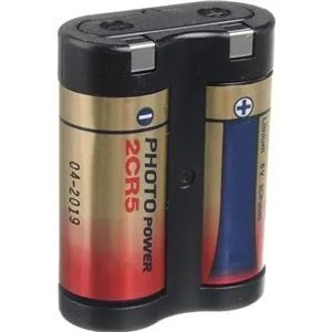 Acuderm - Panasonic - 3GENDL100B - Diagnostic Battery Panasonic Lithium Battery, 6v For Dermlite Dl100 Dermascope
