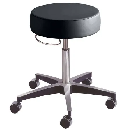 The Brewer - Century Series - 11001 - Exam Stool Century Series Backless Pneumatic Height Adjustment 5 Casters Black
