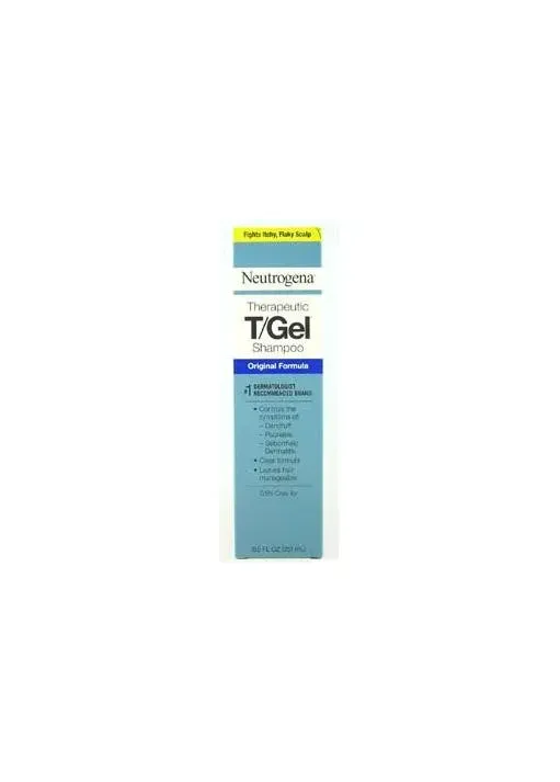 J&J - Neutrogena T/Gel - 70501009220 - Dandruff Shampoo Neutrogena T/Gel 8.5 oz. Flip Top Bottle Scented
