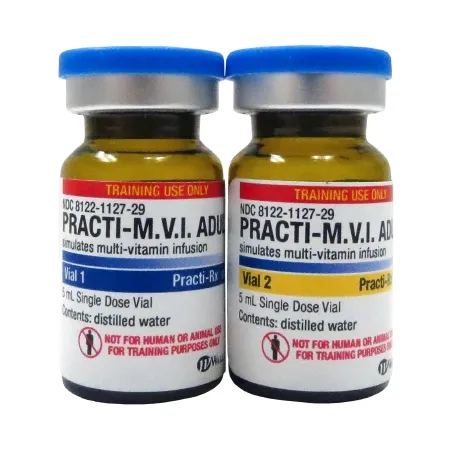 Wallcur - Practi-MVI Adult Dual Pack - 440PM - PRACTI VIAL  TINT 5ML (2/BX) D/S
