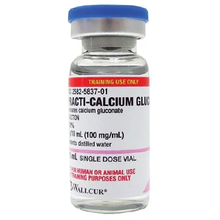 Wallcur - Practi-Calcium Gluconate - 442CG - PRACTI-CALCIUM  GLUCONATE 10ML(30/BX) D/S