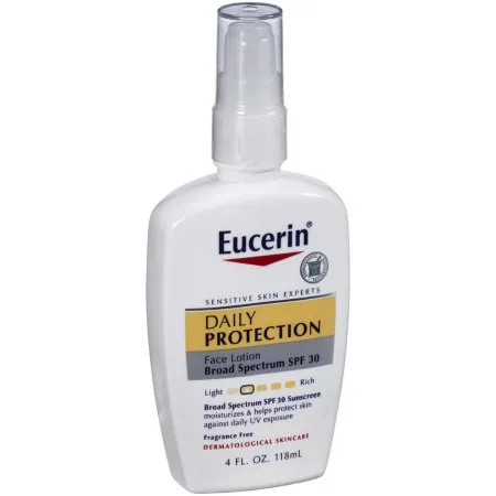 Beiersdorf - Eucerin - 07214063429 - Sunscreen Eucerin Spf 30 Lotion 4 Oz. Pump Bottle