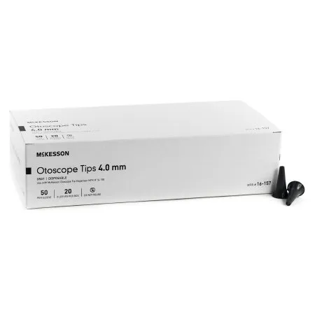 McKesson - 16-157 - Ear Speculum Tip Plastic 4 mm Disposable