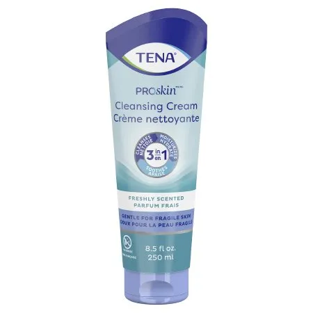 Essity Health & Medical Solutions - TENA ProSkin - 64425 - Essity HMS North America  Rinse Free Body Wash  Cream 8.5 oz. Tube Mild Scent