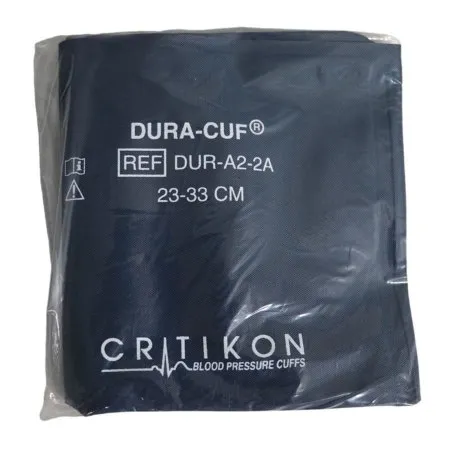 GE Healthcare - Dura-Cuf - DUR-A2-2A - Dura Cuf Single Patient Use Blood Pressure Cuff Set Dura Cuf 23 to 33 cm Arm Nylon Cuff Adult Cuff