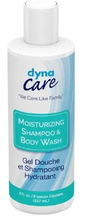 Dynarex - DynaCare - From: 1386 To: 1387 -  Shampoo and Body Wash dynaCare 8 oz. Flip Top Bottle Tropical Scent