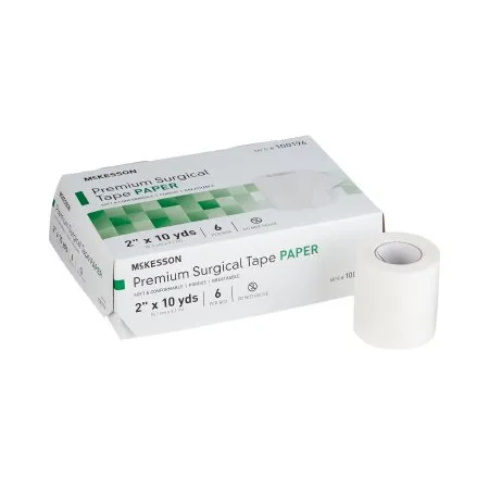 McKesson - From: 100194 To: 100202 - Medical Tape White 2 Inch X 10 Yard Silk Like Cloth NonSterile
