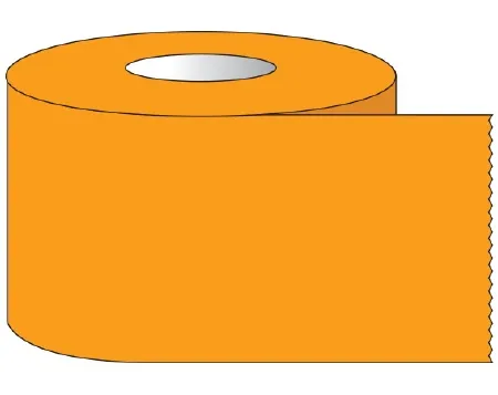 Shamrock Scientific - ST-34-28 - Blank Label Tape Shamrock Multipurpose Label Orange 3/4 X 500 Inch