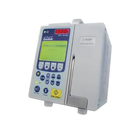 Intuvie - Z-800F - 2601A - Large Volume Infusion Pump Z-800F 9.6V  4.7Ah NiMH Rechargeable Battery Linear Peristaltic NonWireless 1 to 9999 mL Volume 1 to 1200 mL / Hr. Flow Rate Digital Rate Display