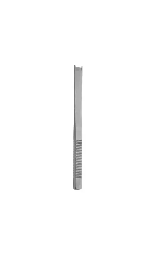 V. Mueller - RH1464-014 - Osteotome Cinelli 14 Mm Double Guards, Straight Stainless Steel 6-1/2 Inch Length