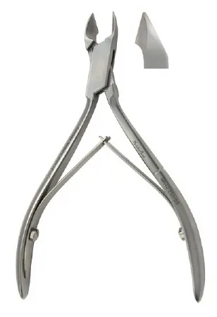 Integra Lifesciences - MeisterHand - MH40-250-SS - Tissue / Cuticle Nipper Meisterhand Convex Jaw 4-1/2 Inch Length Stainless Steel