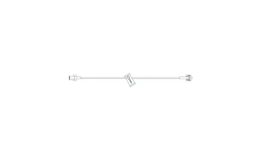 MPS Medical - EG-014-01 - IV Extension Set Mini Bore 15 Inch Tubing With Filter