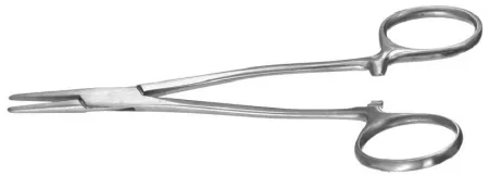 Integra Lifesciences - PM-8335 - Needle Holder 5 Inch Length Inverted Shafts, Smooth Jaw