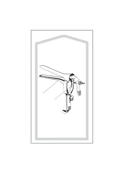 Sklar - Econo - 96-2613 - Vaginal Speculum Econo Pederson Sterile Floor Grade Stainless Steel Small Double Blade Duckbill Disposable Without Light Source Capability