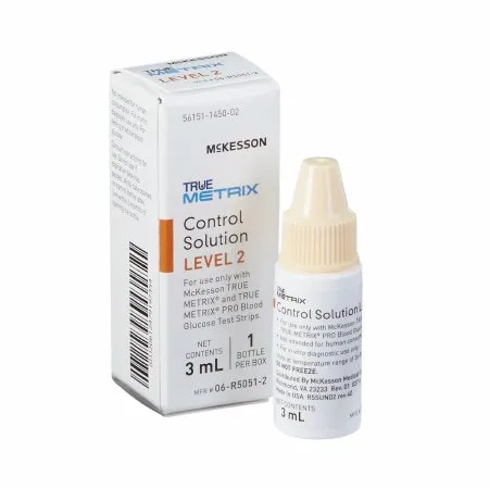 McKesson - 06-R5051-1 - TRUE METRIX Blood Glucose Control Solution TRUE METRIX 3 mL Level 1