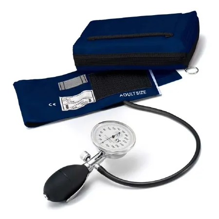 Prestige Medical - 887-NAV - Aneroid Sphygmomanometer Unit Prestige Medical Adult Cuff Nylon 23 - 40 Cm Palm Aneroid