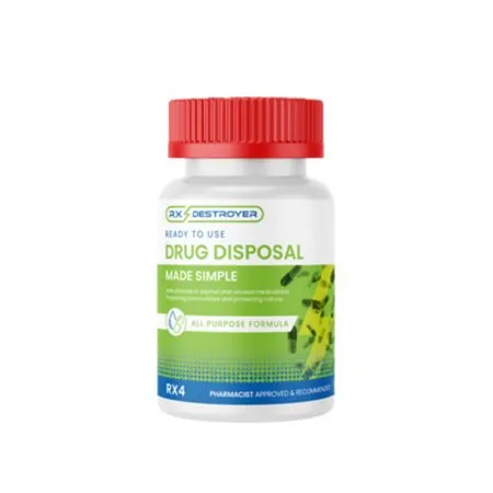 C2R Global - RX4 - Rx Destroyer All Purpose Drug Disposal System Rx Destroyer All Purpose 7 lbs. Carton Weight