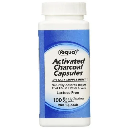 Emerson Healthcare - Requa - 88941143120 - Poison Absorbent Requa 260 mg Strength Tablet 100 per Bottle