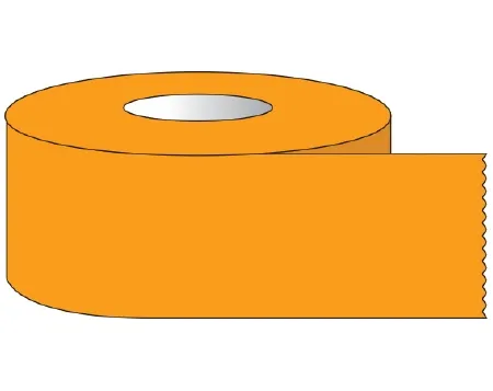 Shamrock Scientific - ST-12-28 - Blank Label Tape Shamrock Multipurpose Label Orange Tape 1/2 X 500 Inch