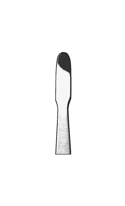 Sklar - 45-6050 - Banana Knife Sklar Stainless Steel 9-1/4 Inch Length Knurled Handle Nonsterile Reusable