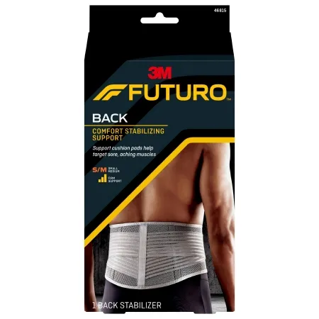 3M - From: 46815ENR To: 46820ENR - FUTURO&#153; Comfort Stabilizing Back Support, Small/ Medium, 2/cs&nbsp;(Continental US+HI Only)