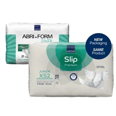 Abena - Abri-Form Junior XS2 - From: 43050 To: 43054 - Abri Form Junior XS2 Unisex Youth Incontinence Brief Abri Form Junior XS2 X Small Disposable Heavy Absorbency