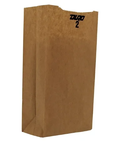 RJ Schinner Co - Duro - 18402 - Grocery Bag Duro Brown Kraft Recycled Paper 2