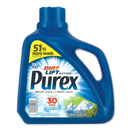 Purex - DIA05016CT - Laundry Detergent Purex? 150 Oz. Bottle Liquid Mountain Breeze Scent