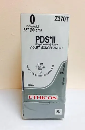 Ethicon - Z370T - Suture 0 36in Pds Ii Vil. Ctx