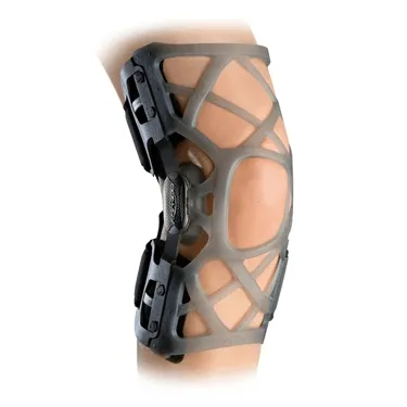 DJO DJOrthopedics - 11-7426-7 - DJO OA Reaction Web Left Medial / Right Lateral Knee Brace OA Reaction Web Left Medial / Right Lateral 3X Large Hook and Loop Strap Closure 29 1/2 to 32 Inch Thigh Circumference Left or Right Knee