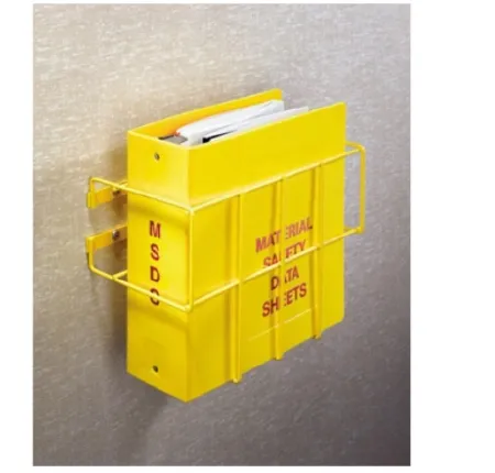 First Healthcare Products - 652401 - Msds Manual Holder Bright Yellow