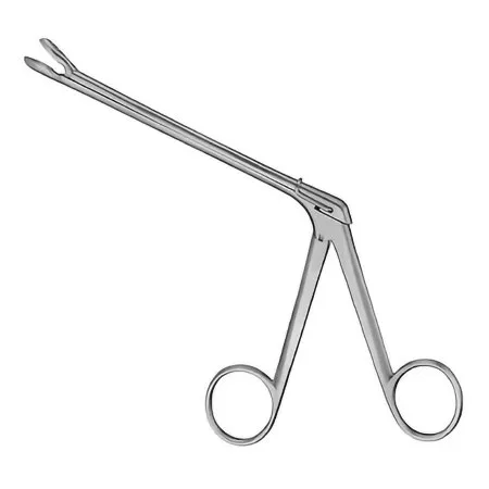 V. Mueller - RH3951 - Ethmoid Forceps Wilde 4-1/2 Inch Length Stainless Steel NonLocking Thumb Handle Straight 9 X 4.5 mm Fenestrated Cups