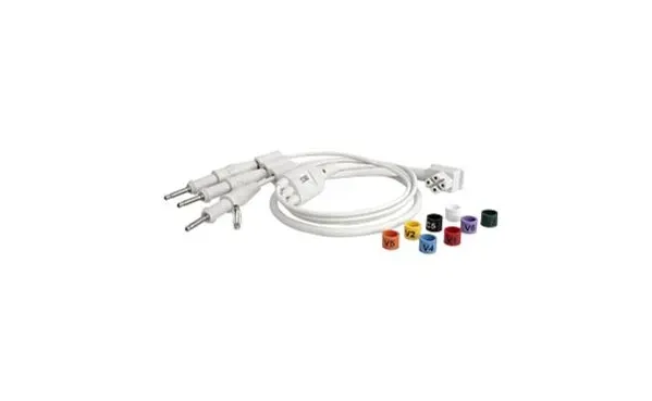 Philips Healthcare - 989803151671 - Leadwire Set 28 Inch Lead Colored Rings For Multi-patient Use