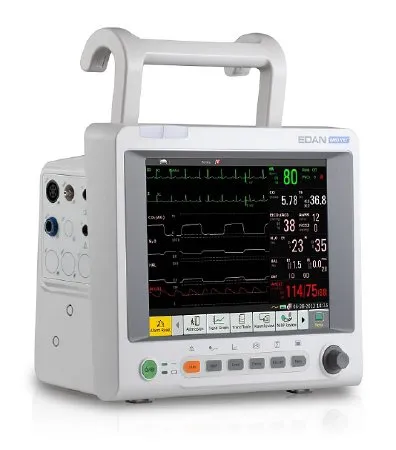 Auxo Medical - Edan iM60 - AM-IM60 - Patient Monitor Edan Im60 Vital Signs Monitoring Type Ecg, Nibp, Respiratory, Spo2, Temperature Ac Power / Battery Operated