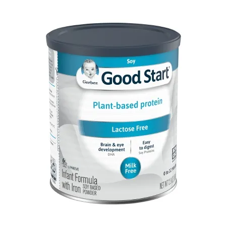 Nestle - Gerber Good Start Gentle Soy - 50000035312 - Infant Formula Gerber Good Start Gentle Soy 12.9 oz. Can Powder Soy Lactose Intolerance