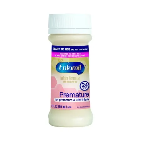 Mead Johnson - 156301 - Enfamil Premature 24 Cal Infant Formula Enfamil Premature 24 Cal 2 oz. Nursette Bottle Liquid Milk Based Premature