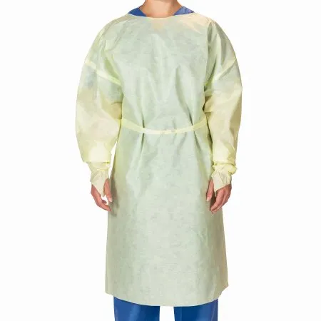 Icp Medical - Rr-300fc - Gown, Iso Full Lnth Polycoatedylw Univ (10/Pk 10pk/Cs)