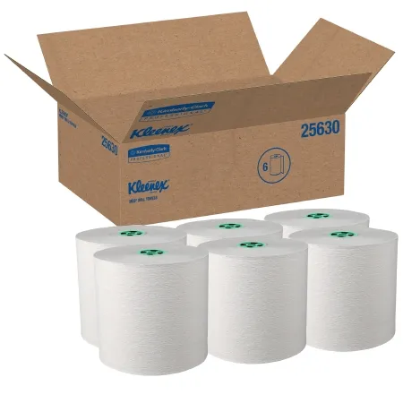 Kimberly Clark - Kleenex MOD Green - 25630 - Paper Towel Kleenex MOD Green Hardwound Roll 7-1/2 Inch X 700 Foot