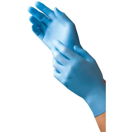 Tronex Healthcare Industries - 9252 Series - 9252-35 - Exam Glove 9252 Series X-Large Nonsterile Nitrile Standard Cuff Length Textured Fingertips Blue Not Rated
