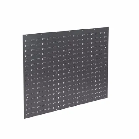 Akro-Mils - 30655gy - Louvered Panel 34-1/8 X 52 Inch, 750 Lbs., Grey, 16 Gauge Cold-Rolled Steel, Single-Sided, Wall Mount