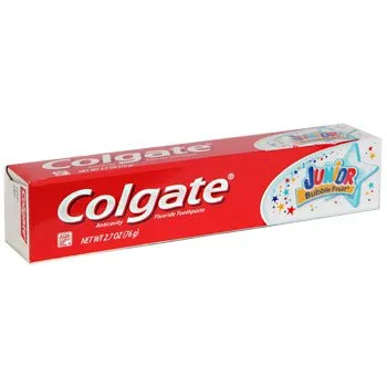 Colgate - Junior - From: 151088 To: 152595 - Cavity Protection Toothpaste Cavity Protection Regular Flavor 6 oz. Tube