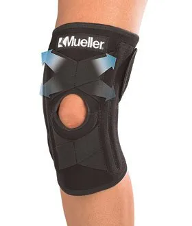 Alimed - Mueller - 2970005578 - Knee Stabilizer Mueller One Size Fits Most Strap Closure 12 To 16 Inch Circumference Left Or Right Knee